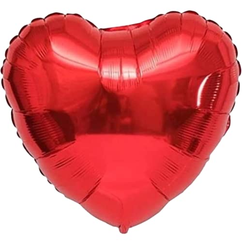 DIWULI XL Herzballon, Luftballon in Herzform, Herz-Ballon Rot, Herzluftballon, Herzfolienballon, Folien-Luftballon, Roter Folien-Ballon für Geburtstag, Hochzeit, Verlobung, Dekoration, Liebe, Love DIWULI XL Herzballon, Luftballon in Herzform, Herz-Ballon Rot, Herzluftballon, Herzfolienballon, Folien-Luftballon, Roter Folien-Ballon für Geburtstag, Hochzeit, Verlobung, Dekoration, Liebe, Love von DIWULI