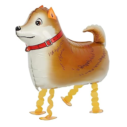 DIWULI laufender Hund Luftballon, Airwalker Ballon Tier-Ballon braun süß Folien-Ballon, Kinder-Geburtstag Junge Mädchen, Tier-Party, Motto-Party, Dekoration, Party-Deko, Geschenk-Deko, Lufttiere DIWULI laufender Hund Luftballon, Airwalker Ballon Tier-Ballon braun süß Folien-Ballon, Kinder-Geburtstag Junge Mädchen, Tier-Party, Motto-Party, Dekoration, Party-Deko, Geschenk-Deko, Lufttiere von DIWULI