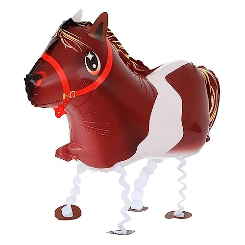 DIWULI laufender Pferd Luftballon - Pferde-Deko Geburtstag von DIWULI
