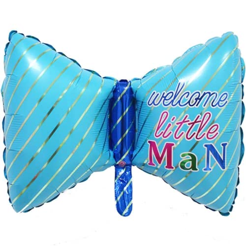 DIWULI süße Fliege Luftballon Little Man, Baby Folien-Ballon für Geburt, Welcome Home Baby Party, Kinder-Geburtstag, Folien-Luftballon, Geschenk-Deko, Dekoration DIWULI süße Fliege Luftballon Little Man, Baby Folien-Ballon für Geburt, Welcome Home Baby Party, Kinder-Geburtstag, Folien-Luftballon, Geschenk-Deko, Dekoration von DIWULI