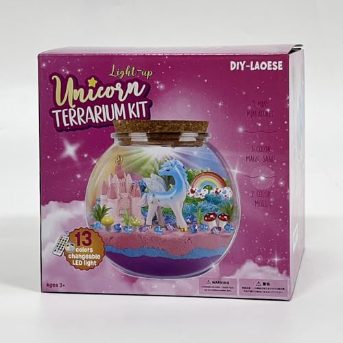 Einhorn-Terrarium-Set für Kinder Einhorn-Terrarium-Set für Kinder von DIY-LAOESE