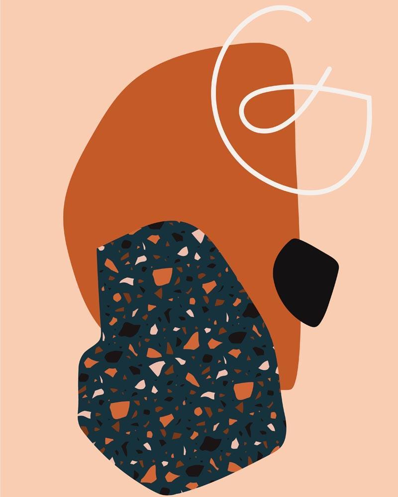 Malen nach Zahlen - Abstrakte Illustration 12, ohne Rahmen Malen nach Zahlen - Abstrakte Illustration 12, ohne Rahmen von DIY - Malen nach Zahlen