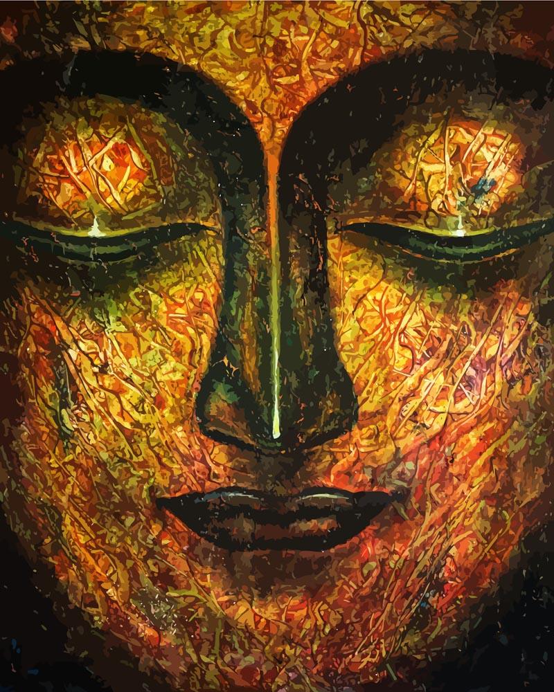 Malen nach Zahlen - Buddha Ölgemälde, mit Rahmen Malen nach Zahlen - Buddha Ölgemälde, mit Rahmen von DIY - Malen nach Zahlen