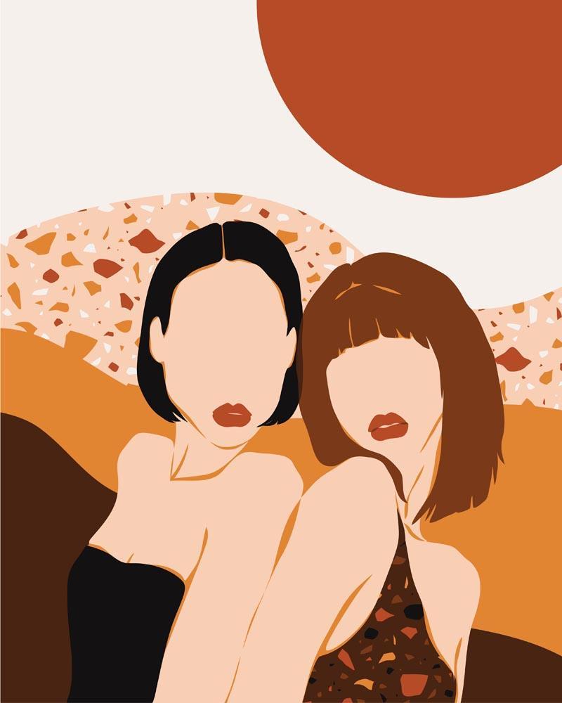 Malen nach Zahlen - People Illustration 12, ohne Rahmen Malen nach Zahlen - People Illustration 12, ohne Rahmen von DIY - Malen nach Zahlen