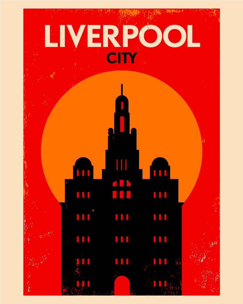 Malen nach Zahlen - Retro - Liverpool, ohne Rahmen Malen nach Zahlen - Retro - Liverpool, ohne Rahmen von DIY - Malen nach Zahlen