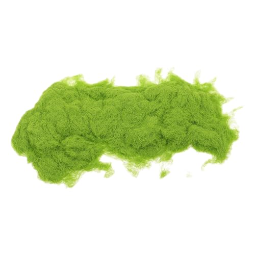 DIYEAH 1 Packung Baustrohpulvermaterial Moos Zum Basteln Künstliches Moos, Künstliches Grünes Gras Moospulver Kunsthandwerk Aus Gras Künstliches Gras Zum Basteln Beflockung Green von DIYEAH