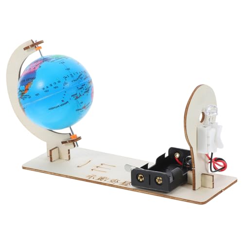 DIYEAH 1 Satz DIY Geografisches Wissenschaftliches Projektspielzeug Wissenschaftsprojekt Für Geografische Modellstatue Zum Selbermachen Basteln Lehrstütze Hölzern von DIYEAH