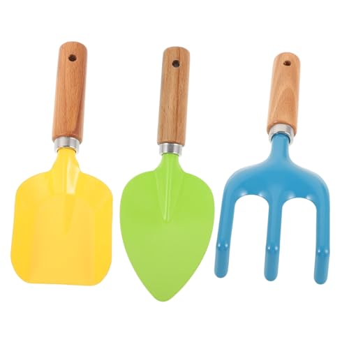 DIYEAH 1 Satz Kindersandspielzeug Set Teiliges Gartenspielzeug aus Buchenholz und Harke für Sandkasten für Kreative Spielstunden Am Strand Garten DIYEAH 1 Satz Kindersandspielzeug Set Teiliges Gartenspielzeug aus Buchenholz und Harke für Sandkasten für Kreative Spielstunden Am Strand Garten von DIYEAH