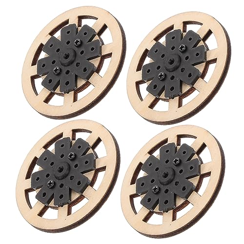 DIYEAH 1 Satz Kognitives Modell Teile Rennwagenrad Klein Spielzeugautorad Aus Holz Räder Für Spielzeugautos Rc-car-radersatz Rc-car-räder Aus Holz Auto Spielzeugrad 4 Stück DIYEAH 1 Satz Kognitives Modell Teile Rennwagenrad Klein Spielzeugautorad Aus Holz Räder Für Spielzeugautos Rc-car-radersatz Rc-car-räder Aus Holz Auto Spielzeugrad 4 Stück von DIYEAH
