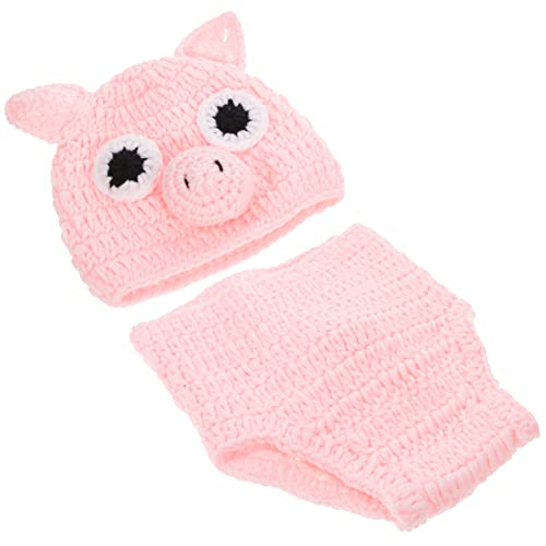 DIYEAH 1 Satz Tierfreundliches Neugeborenen Fotografie Outfit Teiliges mit Mütze Hose für Fotoshootings Babygeschenke Weich Bequem Unvergessliche DIYEAH 1 Satz Tierfreundliches Neugeborenen Fotografie Outfit Teiliges mit Mütze Hose für Fotoshootings Babygeschenke Weich Bequem Unvergessliche von DIYEAH