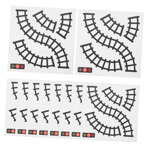 DIYEAH Aufkleber – 10er-Pack Wandaufkleber Mit Verkehrszeichen Für Den Kinderspielbereich von DIYEAH