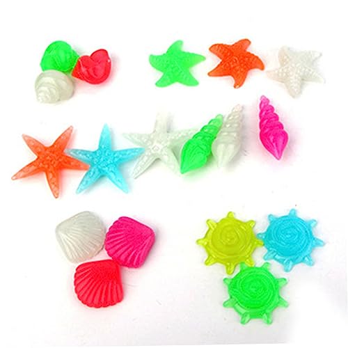 DIYEAH 100 Stück Aquariumdekor LED Aquarium Fischbecken Fischtankdekoration Wasser- Plus Home Decor wohnungsdeko Fish Tank Accessories Blank Fish Tank Fischtankverzierung DIY-Verzierung von DIYEAH