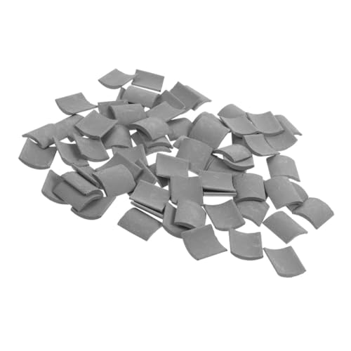 DIYEAH Puppenhaus Dekoration Mini Dachziegel 100pcs Landschaft Dachziegel Modell Für Miniatur Kit von DIYEAH