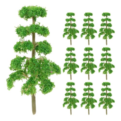 DIYEAH Vielseitiges 10-teiliges Modellbaum-Set Diorama-bäume für Eisenbahnmodelle Miniaturbäume Zum Basteln Weihnachtslandschaften Feenbaum-szenerie DIYEAH Vielseitiges 10-teiliges Modellbaum-Set Diorama-bäume für Eisenbahnmodelle Miniaturbäume Zum Basteln Weihnachtslandschaften Feenbaum-szenerie von DIYEAH