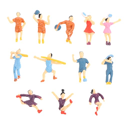 DIYEAH 12 Stück Architektonische Modellfiguren Sandtischzubehör Miniaturen Menschen Figuren Miniaturbasis Mikro-landschaftsfigur Menschenmodelle Auf Dem Sandtisch Miniaturfiguren Plastik DIYEAH 12 Stück Architektonische Modellfiguren Sandtischzubehör Miniaturen Menschen Figuren Miniaturbasis Mikro-landschaftsfigur Menschenmodelle Auf Dem Sandtisch Miniaturfiguren Plastik von DIYEAH