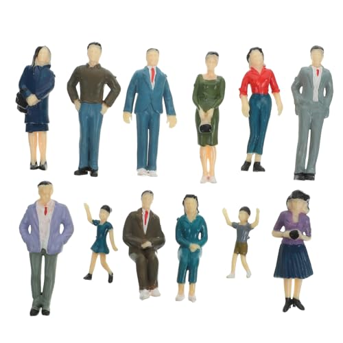 DIYEAH 12 Stück Farbige Figuren für Modelleisenbahnen Miniatur Menschen für Landschaftsdekor und Bahnhofs Layouts Robustem Vielseitig Einsetzbar DIYEAH 12 Stück Farbige Figuren für Modelleisenbahnen Miniatur Menschen für Landschaftsdekor und Bahnhofs Layouts Robustem Vielseitig Einsetzbar von DIYEAH