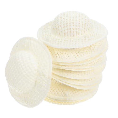 DIYEAH 12 Stück Mini Woven Doll Hats Leichte und Tragbare Bastelhüte für Puppen mit Niedlichem Design für Dekoration und Sammlung für DIY Projekte und Puppenzubehör DIYEAH 12 Stück Mini Woven Doll Hats Leichte und Tragbare Bastelhüte für Puppen mit Niedlichem Design für Dekoration und Sammlung für DIY Projekte und Puppenzubehör von DIYEAH