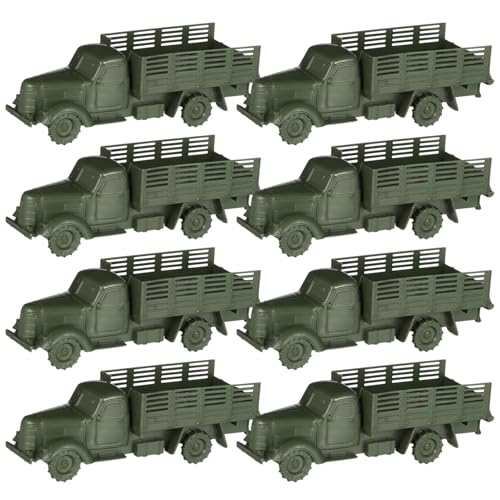 DIYEAH 12 Stück Modellspielzeug für Militärfahrzeuge für Armee -LKW -Model Kits Soldatenspielzeug Kinderlastwagen dekoratives LKW- Kinderaccessoire pp Dark Green DIYEAH 12 Stück Modellspielzeug für Militärfahrzeuge für Armee -LKW -Model Kits Soldatenspielzeug Kinderlastwagen dekoratives LKW- Kinderaccessoire pp Dark Green von DIYEAH