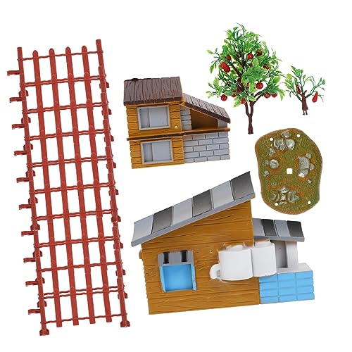 DIYEAH 13St Simulierter Hauszaun für kinderspielzeug Simulation House Decoration Toys Hexenbesen Nicht Farm-Modell- Hausmodellschmuck PVC DIYEAH 13St Simulierter Hauszaun für kinderspielzeug Simulation House Decoration Toys Hexenbesen Nicht Farm-Modell- Hausmodellschmuck PVC von DIYEAH