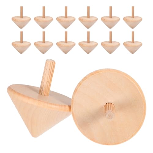 DIYEAH 15 Stück Teiliges Holz zum Bemalen DIY Holzspinnerspielzeug Unlackierte Sichere Tragbare Holz für Kreative Malprojekte und Vielseitigen Spielspaß DIYEAH 15 Stück Teiliges Holz zum Bemalen DIY Holzspinnerspielzeug Unlackierte Sichere Tragbare Holz für Kreative Malprojekte und Vielseitigen Spielspaß von DIYEAH