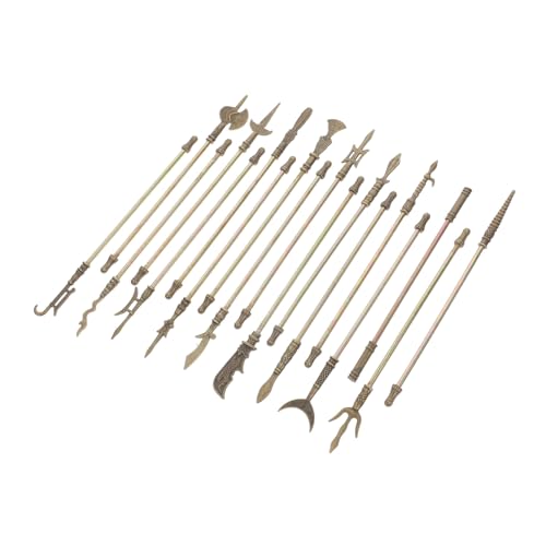 DIYEAH 18 Stück Waffenmodell Dekorationen Miniatur Schmuck Kinderspielzeug sammlerstücke Zinklegierung Ornament Lernmodelle für Mini-Foto-Requisite aus Legierung Light Brown DIYEAH 18 Stück Waffenmodell Dekorationen Miniatur Schmuck Kinderspielzeug sammlerstücke Zinklegierung Ornament Lernmodelle für Mini-Foto-Requisite aus Legierung Light Brown von DIYEAH