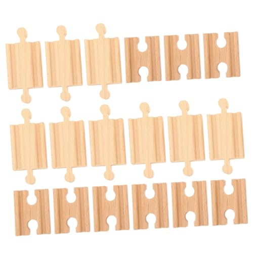 DIYEAH 18-teiliges Eisenbahnschienen-erweiterungspaket Aus Holz Zusammengebautes Eisenbahnspielzeug Für Jungen Und Mädchen Eisenbahnszene Schienen-zubehörset DIYEAH 18-teiliges Eisenbahnschienen-erweiterungspaket Aus Holz Zusammengebautes Eisenbahnspielzeug Für Jungen Und Mädchen Eisenbahnszene Schienen-zubehörset von DIYEAH