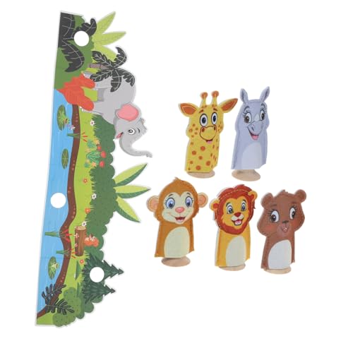 DIYEAH 1Satz Fingerpuppen für Tierhand Fingerpuppen Interaktives für Junge Mädchen Aktivitäten Mini Tier Fingerpuppen für Geschichtenerzählen und Rollenspiele DIYEAH 1Satz Fingerpuppen für Tierhand Fingerpuppen Interaktives für Junge Mädchen Aktivitäten Mini Tier Fingerpuppen für Geschichtenerzählen und Rollenspiele von DIYEAH