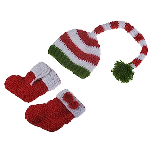 DIYEAH 1Satz Weihnachtsmütze Neugeborenen Fotografie Outfit Für Babyfotos Handgefertigtes Weihnachtskostüm Als Oder Requisite Für Säuglingsfotos DIYEAH 1Satz Weihnachtsmütze Neugeborenen Fotografie Outfit Für Babyfotos Handgefertigtes Weihnachtskostüm Als Oder Requisite Für Säuglingsfotos von DIYEAH