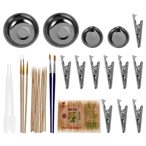 DIYEAH Handwerkzeuge Für Den Hobby-Modellbau - Modellpinsel-Set Malset Für Spielzeugmodelle von DIYEAH