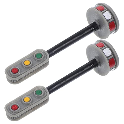 DIYEAH 2 Stück Ampelmodell LED N Licht Modelleisenbahn Licht Nachtsensor Straßenbausätze Spurweite Minilichter Band Pavillon Doppelte Taschenlampe Straßenspielzeug Angetriebene DIYEAH 2 Stück Ampelmodell LED N Licht Modelleisenbahn Licht Nachtsensor Straßenbausätze Spurweite Minilichter Band Pavillon Doppelte Taschenlampe Straßenspielzeug Angetriebene von DIYEAH