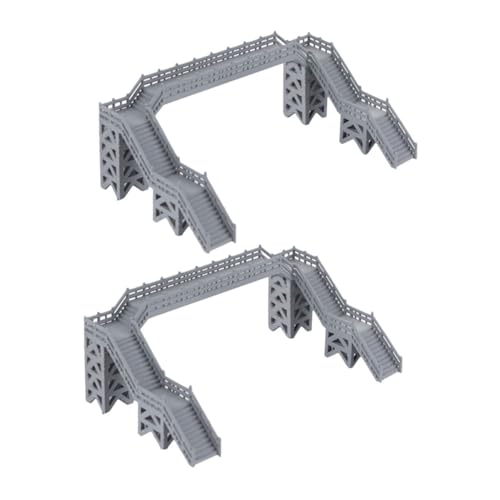 DIYEAH 2 Stück DIY Brückenmodell für Modelleisenbahn Szenen und Architektur Hochwertige Bastelmaterialien für Modellbau Enthusiasten DIYEAH 2 Stück DIY Brückenmodell für Modelleisenbahn Szenen und Architektur Hochwertige Bastelmaterialien für Modellbau Enthusiasten von DIYEAH