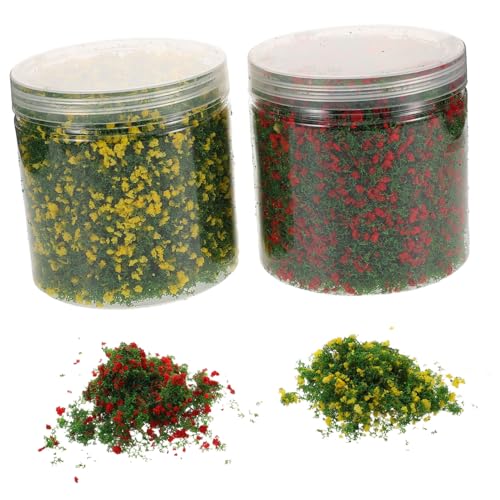 DIYEAH 2 Stück DIY Modellbaubedarf Baum Gras Pulver Gemischt Realistisches Miniatur Pflanzenmaterial für Puppenhaus Blumen Gartenlandschaften Feengarten Basteln Modellbau Zubehör DIYEAH 2 Stück DIY Modellbaubedarf Baum Gras Pulver Gemischt Realistisches Miniatur Pflanzenmaterial für Puppenhaus Blumen Gartenlandschaften Feengarten Basteln Modellbau Zubehör von DIYEAH
