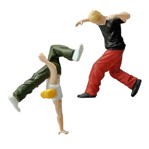 DIYEAH Miniatur-sandtisch-Requisiten 2 Stück Harz Männliche Figuren -statuen Für Kreative Tanzszene DIYEAH Miniatur-sandtisch-Requisiten 2 Stück Harz Männliche Figuren -statuen Für Kreative Tanzszene von DIYEAH