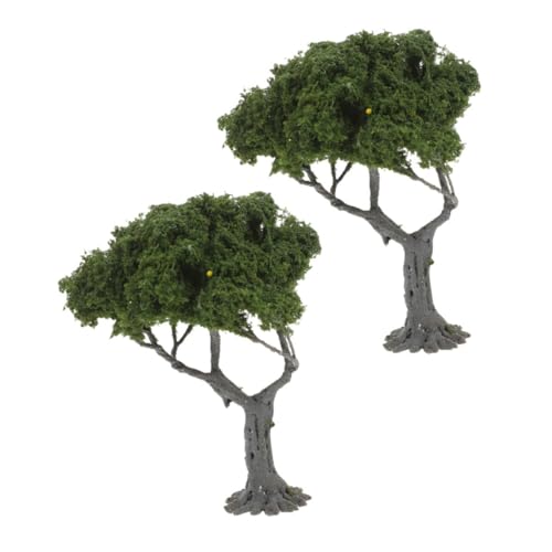 DIYEAH 2 Stück Sandtisch Modellbäume Plastische Mini Landschaftsmodellpflanzen Dekoration für Sandtisch und Kreative Projekte DIYEAH 2 Stück Sandtisch Modellbäume Plastische Mini Landschaftsmodellpflanzen Dekoration für Sandtisch und Kreative Projekte von DIYEAH
