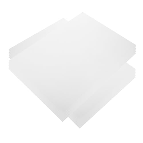 DIYEAH Braille-Papier Für Blinde Und Sehbehinderte 20-Blatt-Packung Weißes Braille-schreibpapier Lernset Für Blinde Kinder Künstlerische Projekte von DIYEAH