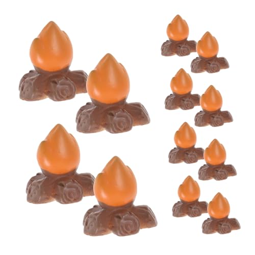 DIYEAH Robustes Harz Gefälschte Lagerfeuer Feuer Modell Ornament 20 Stücke Miniatur Dekoration Für Geburtstag DIYEAH Robustes Harz Gefälschte Lagerfeuer Feuer Modell Ornament 20 Stücke Miniatur Dekoration Für Geburtstag von DIYEAH