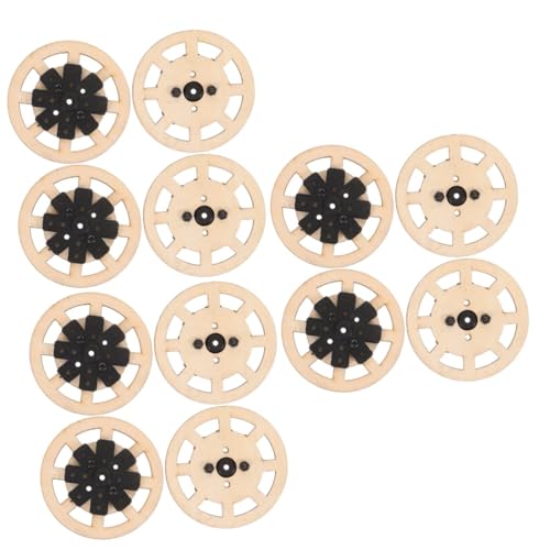 DIYEAH 3 Sätze Kleine Spielzeugautoräder Teile Rad Zubehör Für Rc-Autos Für Teenager Zubehör Für Spielzeugautos Räder Für Spielzeugautos Autospielzeugreifen Holz 4 Stück * 3 DIYEAH 3 Sätze Kleine Spielzeugautoräder Teile Rad Zubehör Für Rc-Autos Für Teenager Zubehör Für Spielzeugautos Räder Für Spielzeugautos Autospielzeugreifen Holz 4 Stück * 3 von DIYEAH