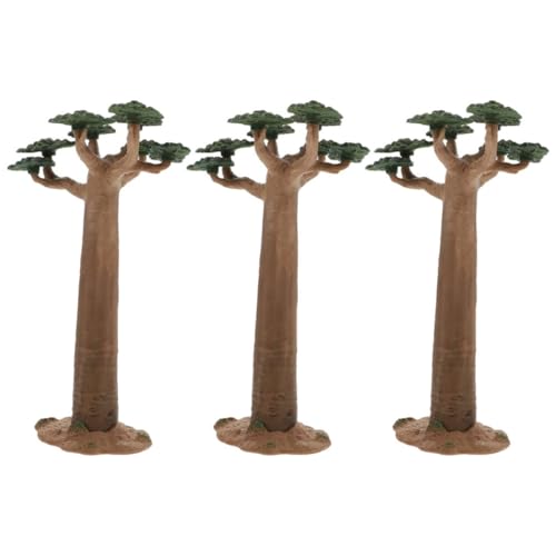 DIYEAH 3 Stück Miniaturbaum Modell Lebensnahe Dekoration für Sandtisch Robustes Material für DIY Modelleisenbahnen und Architekturprojekte DIYEAH 3 Stück Miniaturbaum Modell Lebensnahe Dekoration für Sandtisch Robustes Material für DIY Modelleisenbahnen und Architekturprojekte von DIYEAH