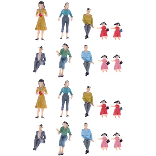 DIYEAH 30 Teiliges Modellbau Männchen Minifiguren Konstruktionslayout Modelle Tanzende Layout Requisiten Maßstabsgetreue Personen Bemalte Modelle Figurenmodelle Architektur Layout DIYEAH 30 Teiliges Modellbau Männchen Minifiguren Konstruktionslayout Modelle Tanzende Layout Requisiten Maßstabsgetreue Personen Bemalte Modelle Figurenmodelle Architektur Layout von DIYEAH