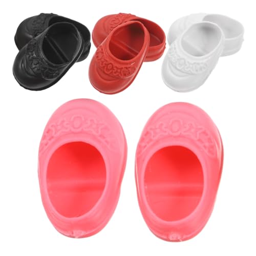 DIYEAH 17 cm Puppenschuh-Set – Entzückende Mini-Ballerinas Mit Bezauberndem Design Für Babypuppen Zum Spielen Und Verkleiden von DIYEAH