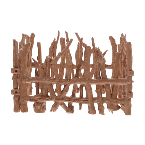 DIYEAH 4 Stück Künstlicher Zaun für Zaun für Puppenhaus Feengarten Dekoration Spielzeugzaun für Puppenhaus Dekoration Kuchendeckel Mini-Gartendeko Plastik Brown DIYEAH 4 Stück Künstlicher Zaun für Zaun für Puppenhaus Feengarten Dekoration Spielzeugzaun für Puppenhaus Dekoration Kuchendeckel Mini-Gartendeko Plastik Brown von DIYEAH
