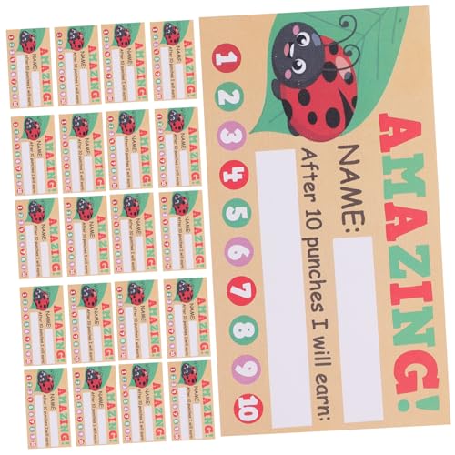 DIYEAH 50 Blatt Studentenprämienkarte Prämienkarten Lehrmittel Cartoon-lochkarten Bequeme Bonuskarten Sammelkarten Belohnungslochkarten Für Multifunktionale Lochkarten Papier DIYEAH 50 Blatt Studentenprämienkarte Prämienkarten Lehrmittel Cartoon-lochkarten Bequeme Bonuskarten Sammelkarten Belohnungslochkarten Für Multifunktionale Lochkarten Papier von DIYEAH
