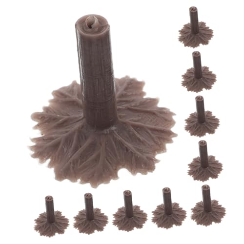 DIYEAH 50 Stück Modellbaumfüße Modellbaum Zubehör Miniatur-Naturdekor Architekturmodellbäume Basis Model Szenenzubehör Basis von Miniaturbäumen Miniatur-Baumsockel Plastik Light Brown DIYEAH 50 Stück Modellbaumfüße Modellbaum Zubehör Miniatur-Naturdekor Architekturmodellbäume Basis Model Szenenzubehör Basis von Miniaturbäumen Miniatur-Baumsockel Plastik Light Brown von DIYEAH
