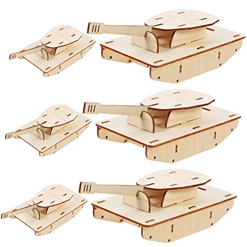 DIYEAH 6stücke Unbemaltes Holz-panzermodell Teiliges Montage-panzermodell Für Kreatives Lernspielzeug Handfertigkeit Und Vorstellungskraft Einfach Zu Bemalen Und Zusammenzubauen DIYEAH 6stücke Unbemaltes Holz-panzermodell Teiliges Montage-panzermodell Für Kreatives Lernspielzeug Handfertigkeit Und Vorstellungskraft Einfach Zu Bemalen Und Zusammenzubauen von DIYEAH
