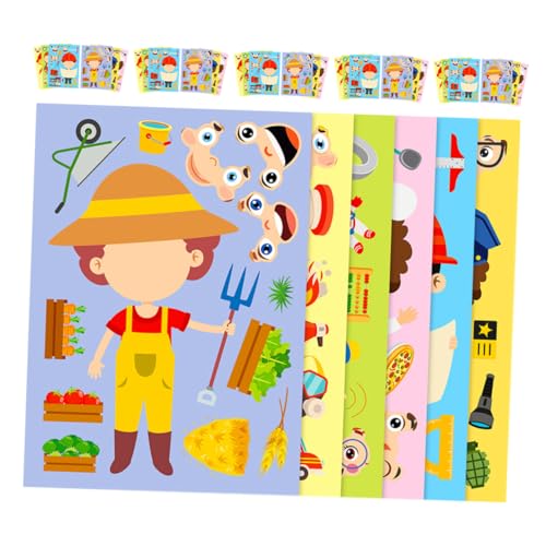 DIYEAH 6 Sätze DIY Karrieremotive für Puzzlespaß für Schule Partys und Kreatives Fördert Problemlösungsfähigkeiten und Vorstellungskraft DIYEAH 6 Sätze DIY Karrieremotive für Puzzlespaß für Schule Partys und Kreatives Fördert Problemlösungsfähigkeiten und Vorstellungskraft von DIYEAH