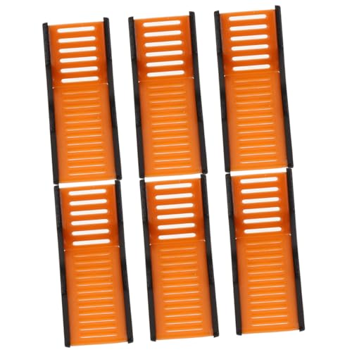 DIYEAH 6 Stück Mini-Bankmodell mini strandstuhl Strandstuhl-Modell Strandstuhl Modellbauzubehör Mini-Sonnenstuhl Sommer Mini-Strandkorb-Modell Modell eines Miniatur-Loungesessels Plastik von DIYEAH