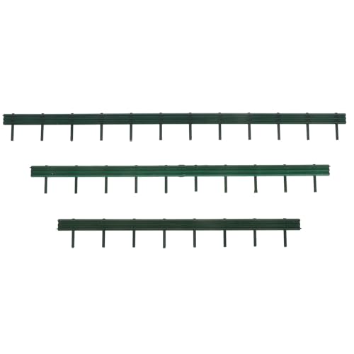 DIYEAH 6-teiliges Sandtisch-Mini-Straßenbarriere-Ornament für Mikrolandschaftszugszenen und Modelleisenbahnzubehör für Dioramen und szenisches Basteln von DIYEAH