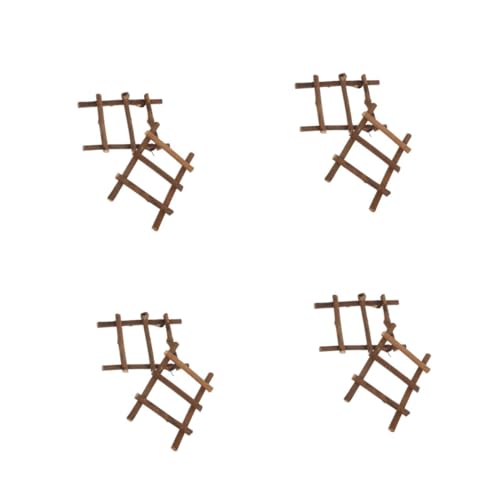 DIYEAH 8 Stck. Teiliges Rattan Miniaturleiter Natürliche Dekoleiter für Puppenhaus Mikro und Bastelzubehör Rustikale Mini Möbel für Garten und Feengarten Dekoration DIYEAH 8 Stck. Teiliges Rattan Miniaturleiter Natürliche Dekoleiter für Puppenhaus Mikro und Bastelzubehör Rustikale Mini Möbel für Garten und Feengarten Dekoration von DIYEAH