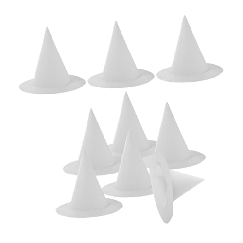 DIYEAH 8 Stück Teiliges Diy Halloween Hexenhut Weißem Robustem Bastelpapier Bemalbare Halloween Kostümaccessoires für Kreative Bastelstunden Partydekoration und Gruppenspaß DIYEAH 8 Stück Teiliges Diy Halloween Hexenhut Weißem Robustem Bastelpapier Bemalbare Halloween Kostümaccessoires für Kreative Bastelstunden Partydekoration und Gruppenspaß von DIYEAH