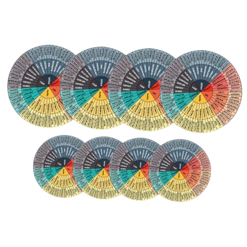 DIYEAH 8stücke Selbstklebende Emotion Wheel Aufkleber Kreative Dekoration Für Laptop Notizbuch Und Skateboard Langlebiges PVC Material Für Einzigartige Gefühlsdarstellung DIYEAH 8stücke Selbstklebende Emotion Wheel Aufkleber Kreative Dekoration Für Laptop Notizbuch Und Skateboard Langlebiges PVC Material Für Einzigartige Gefühlsdarstellung von DIYEAH